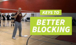 Keys to better blocking in volleyball