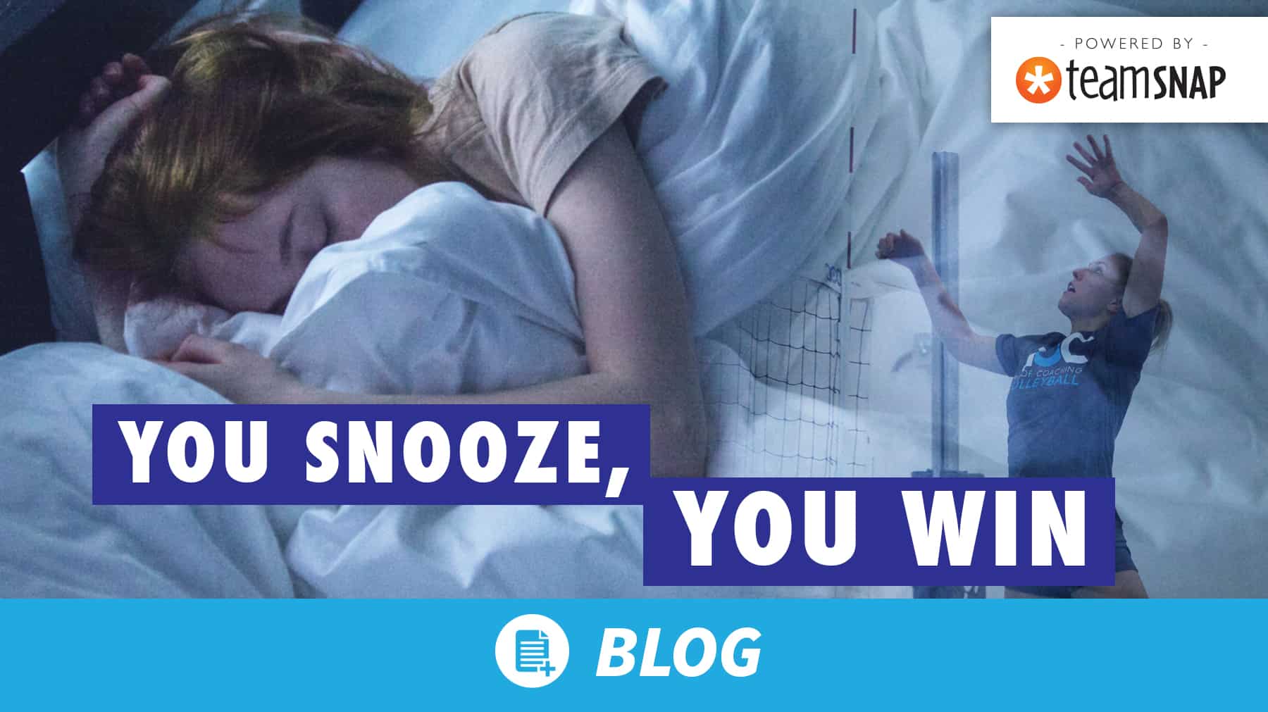 You snooze, you win