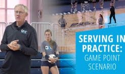 game point serving