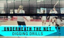 under the net