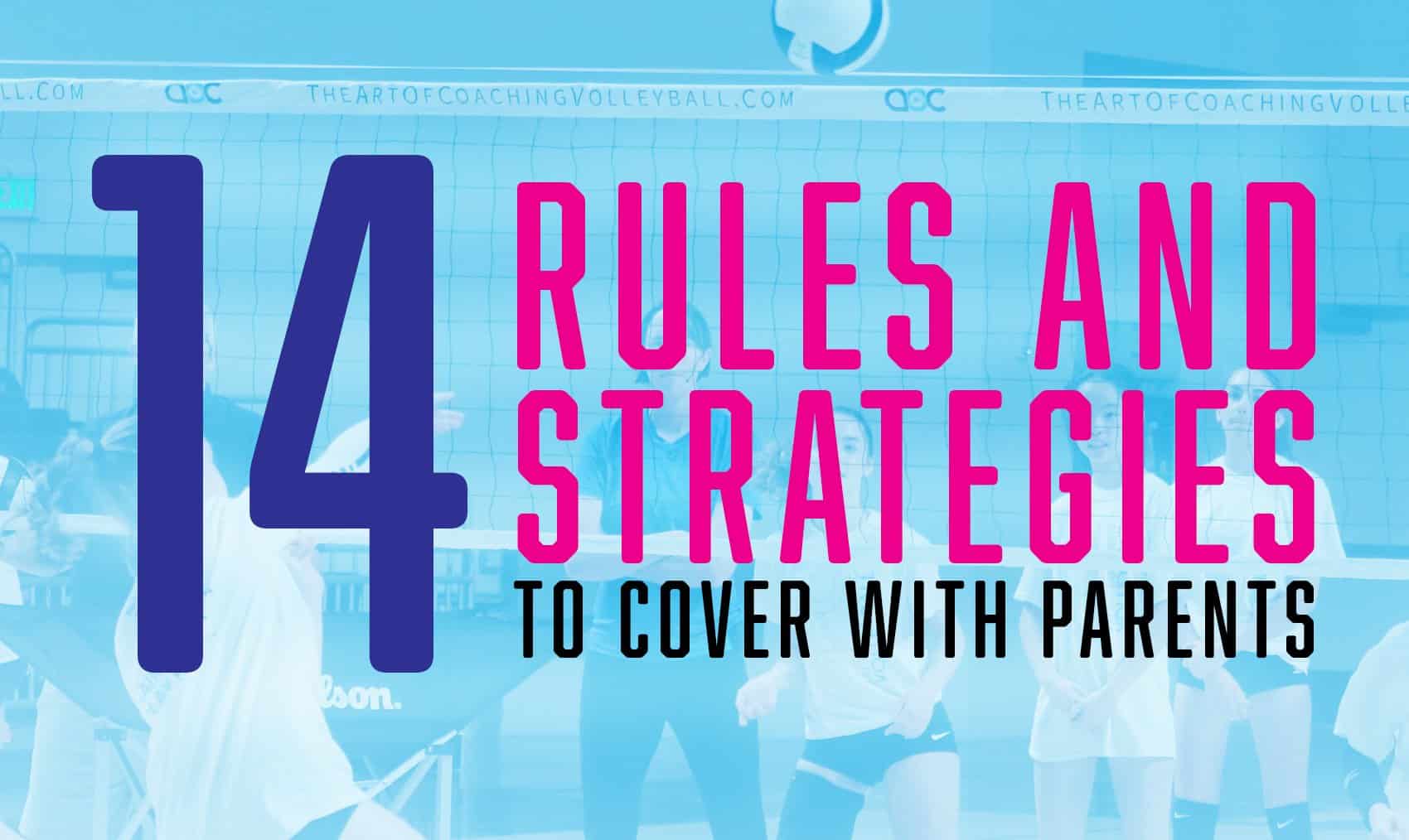 14 rules and strategies