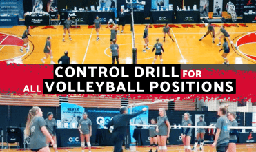 volleyball control drill