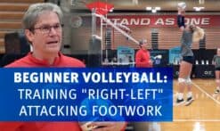Beginner "right-left" footwork