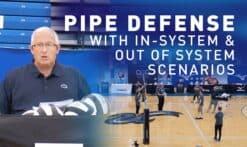 Volleyball Pipe Defense