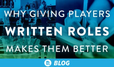 Giving volleyball players written roles makes them better