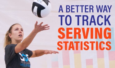 Volleyball serving statistics