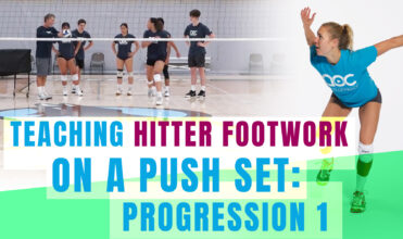 How to hit a push set in volleyball