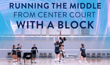 Running the middle from center court